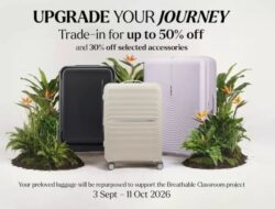 Incaran Traveler! Inisiatif Trade-In Samsonite Dari Sebab Itu Unjuk Pemburu Promo 